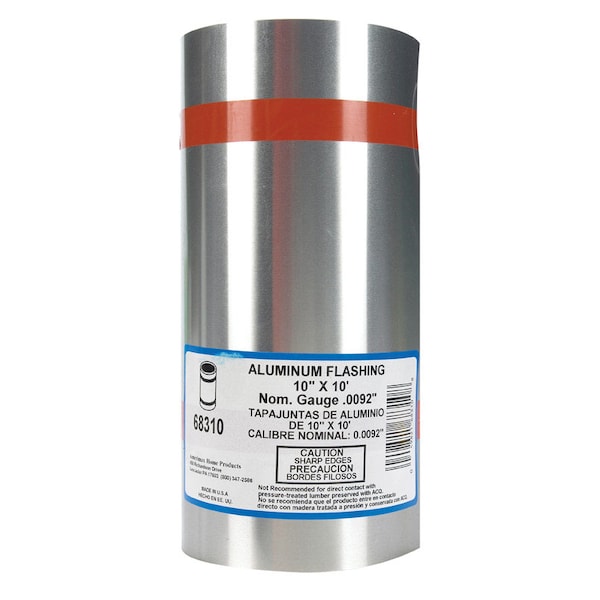 Amerimax Home Products Amerimax 10 in. W X 10 ft. L Aluminum Roll Flashing Silver 68310 - main